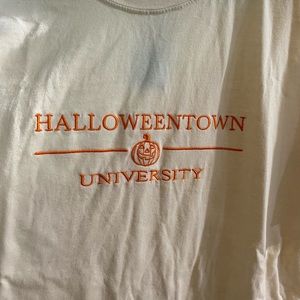 Embroidered "Halloweentown University" t-shirt